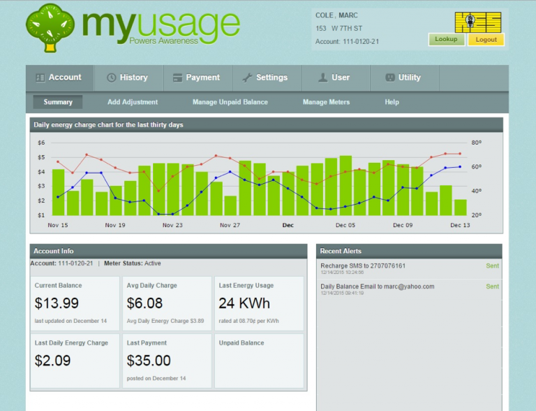myusageHES Hopkinsville Electric System
